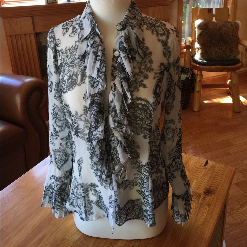 Sheer Blouse by Cabi